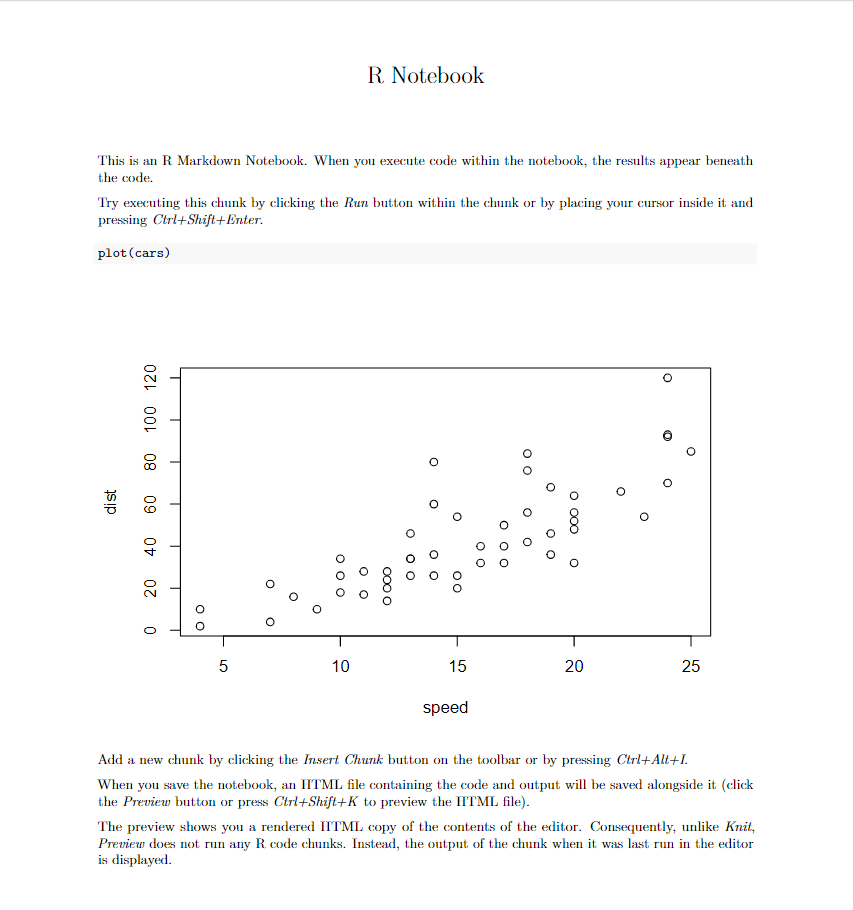 Screenshot of the LaTeX rendering of the R notebook template, with elegant serif fonts.
